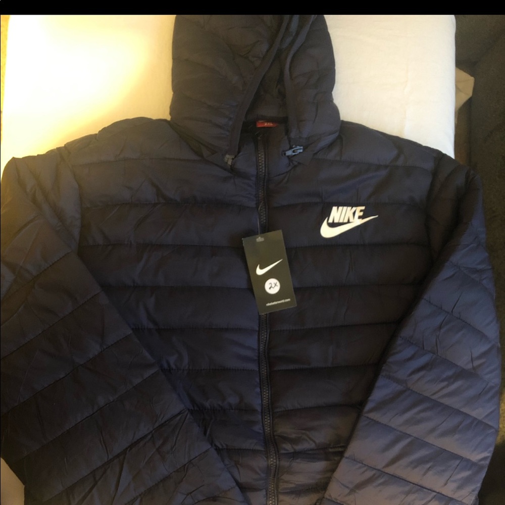 Navy blue 2x nike coat